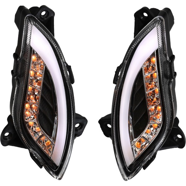 knipperlichtset DMP led matrix E-keur voor helder tube audi look agm VX50, china lx/napoli, gts toscana, riva
