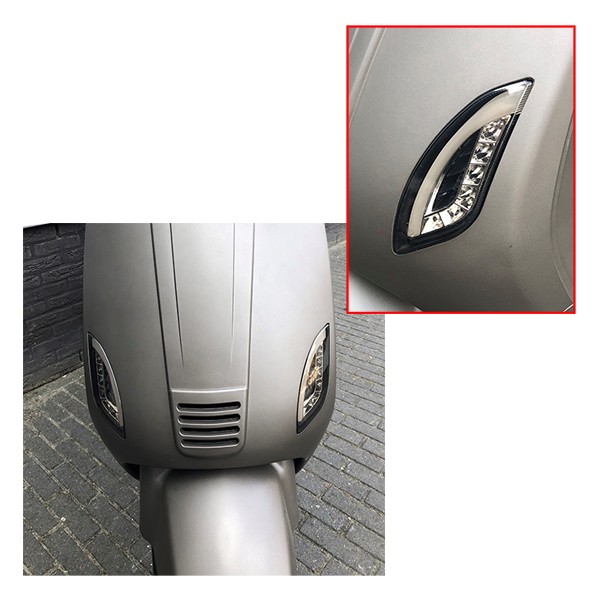 knipperlichtset DMP led matrix E-keur voor smoke tube audi look china lx/napoli, gts toscana, riva, vx50