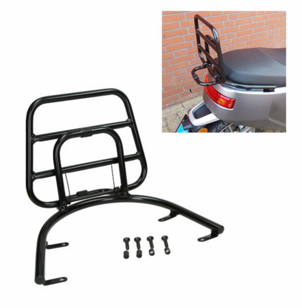 achterdrager Regia opklapbaar (made in EU) zwart glans E2