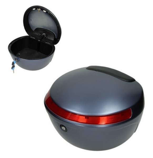 topkoffer Ecooter universeel 26L antraciet mat ecooter E1, ecooter E2 08-0040-1355at