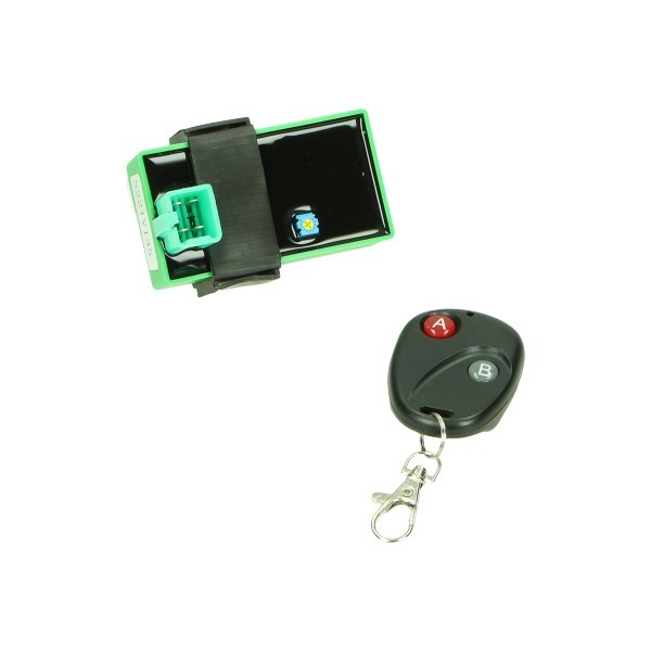 cdi-unit begrenzer + afstandsbediening euro-4/5 regelbaar sco gy6, sco china 4t