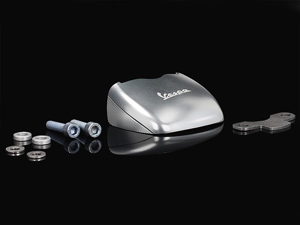 afdekkap Piaggio origineel oppakbeugel chroom mat gts 1b004746