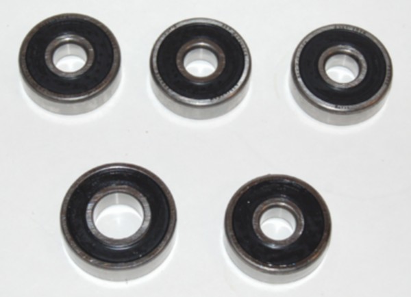 wiellagerset bac sterwiel voor+achter 5pcs zundapp