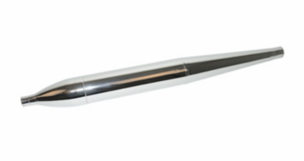 uitlaat mod. sigaar (made in EU) zonder nok 30mm chroom zundapp z517-22.660