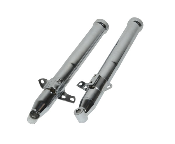 buitenpootset voorvork + bus set chroom zundapp 517 517-12.608/609