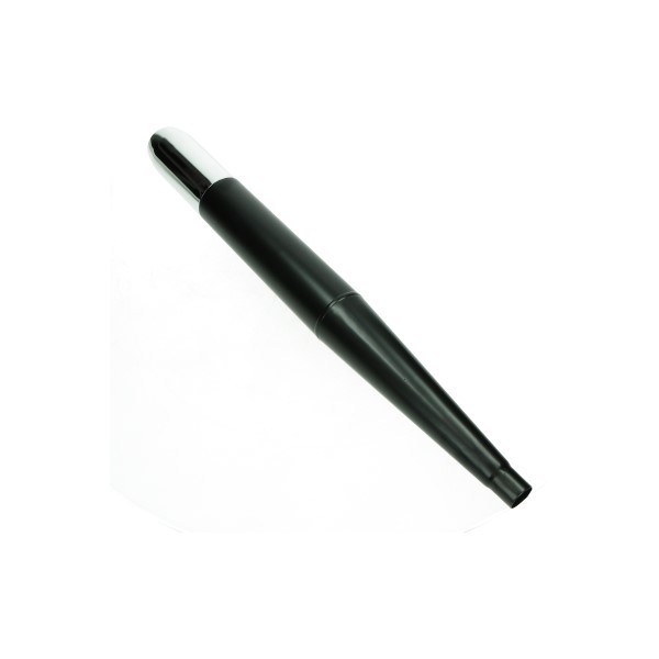 uitlaat (made in EU) model 6.3 28mm zwart/chroom bromfiets, zundapp