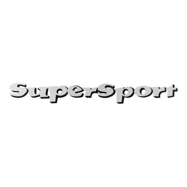 sticker grijs/zwart zundapp, zundapp supersport