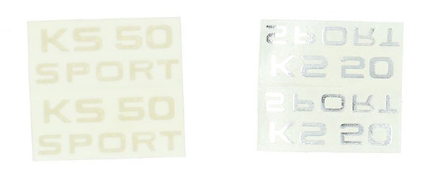 sticker goud ks50 sport, zundapp