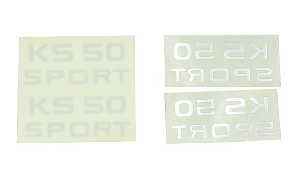sticker zilver ks50 sport, zundapp