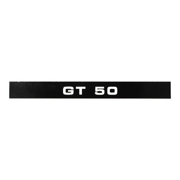 sticker zijscherm gts 50 zwart/wit zundapp 517