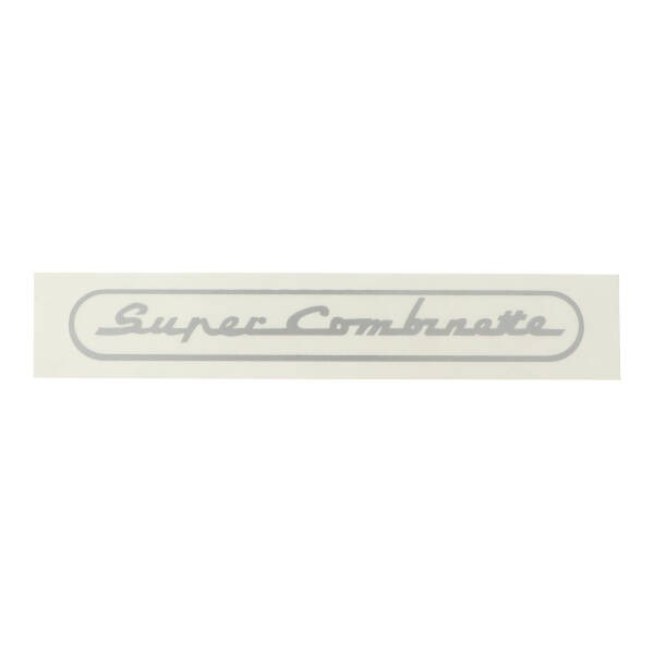 sticker zilver super combinette, zundapp