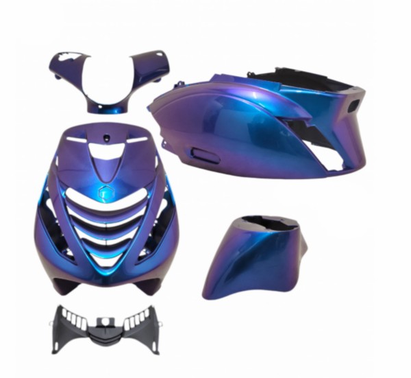 plaatwerkset DMP model SP EVO-1 !! MIST VOORSCHERM  !! mat geel 4-delig zip2000