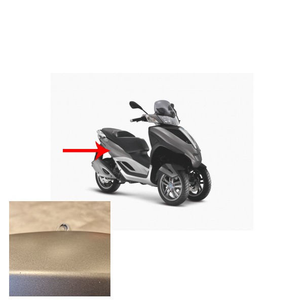 zijscherm Piaggio origineel euro-4 rechts mp3 yourban, mp3-300cc 65738100ez
