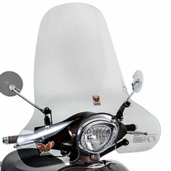 windscherm isotta hoog (zonder bev,set) ceo/veterano smoke