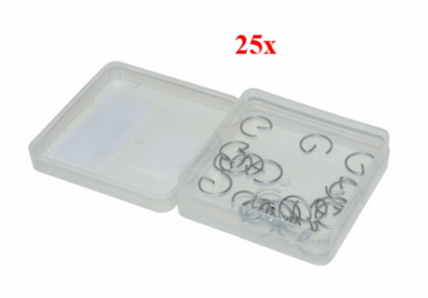 borgveer pistonpen 13mm 25pcs