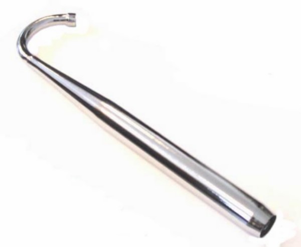 uitlaat open 36/32mm chroom zundapp