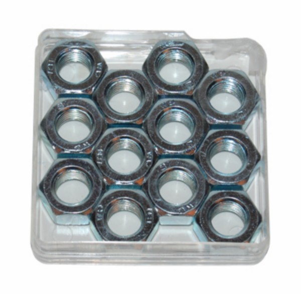 schommelas moer m12x1.50 12pcs zundapp 529 / 530