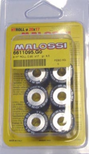 variorolset malossi 9.5gr 20x17mm gts super 300cc, mp3-300cc, runner 180cc, runner 200cc 6611095.g0