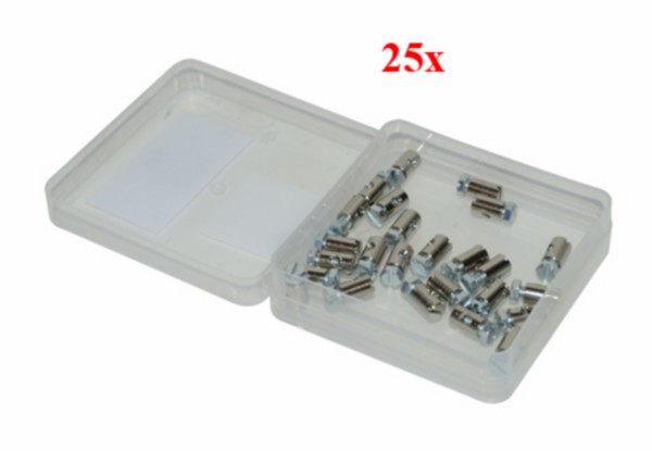 nippel schroef gaskabel 6x9mm 25pcs