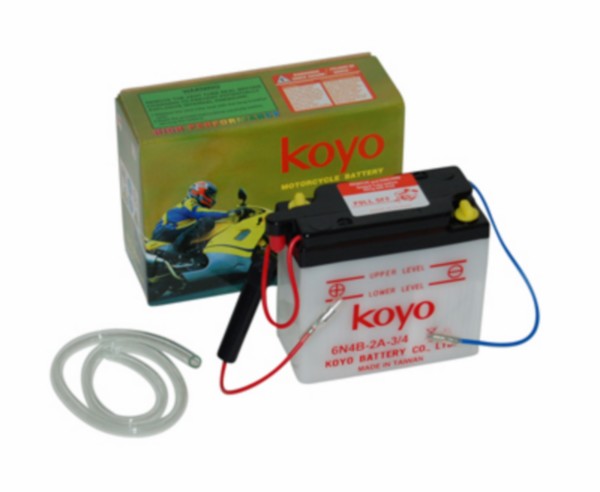 accu 6n4b-2a-3 6v 4amp camino, dt-mx, er, rd-mx, zr