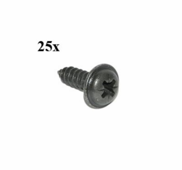 parker beplating incl. speednut 4.2x16mm zwart 25pcs