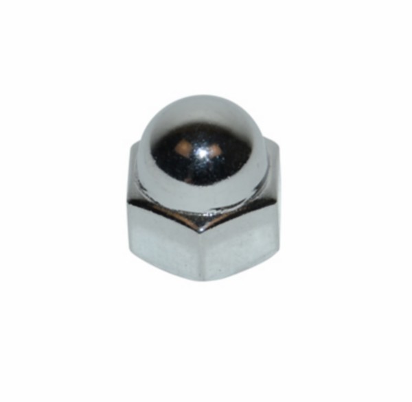moer schokbreker dun 12mm chroom fs1