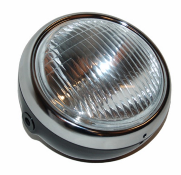 koplamp rond zwart fs1