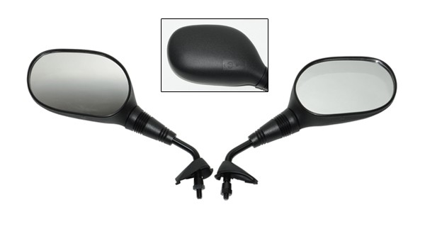 spiegelset DMP origineel model zwart neo2002
