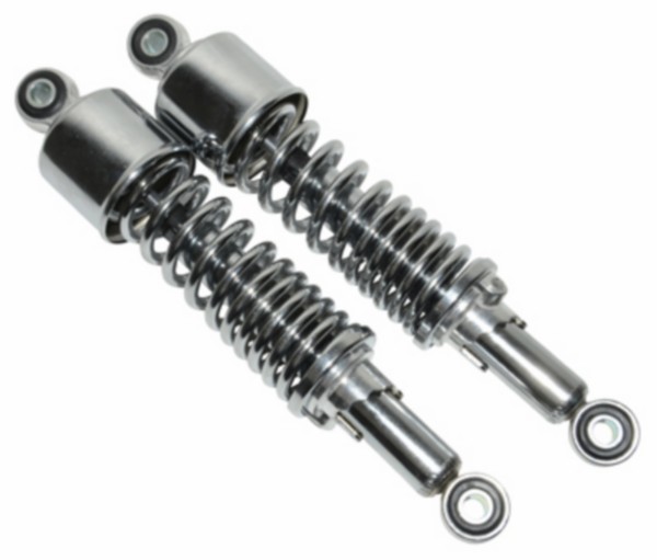 schokbrekerset verstelbaar A-kwaliteit 280mm chroom fs1
