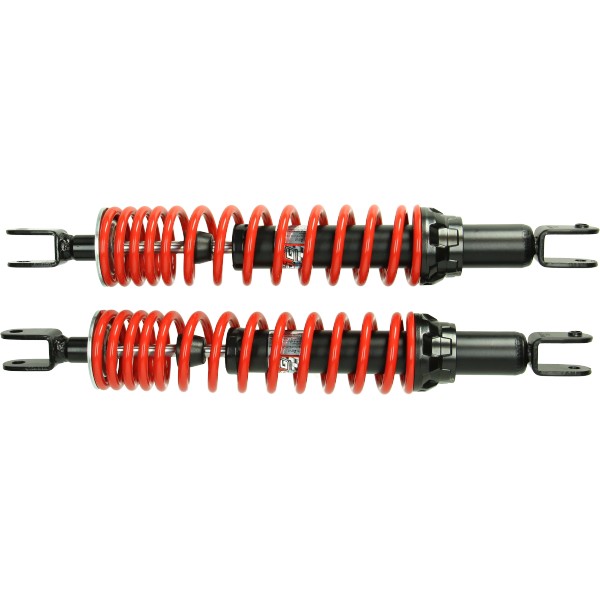 schokbrekerset yss hybrid DTG maxi scooter >2011 415mm rood majesty 400cc