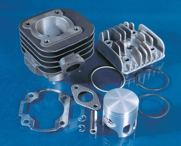 cilinder met kop polini 47mm-p10 minarelli hor ac 166.0076