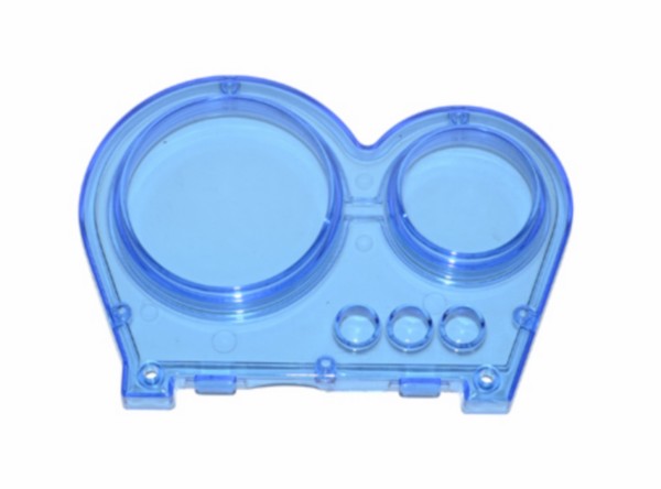 tellerglas DMP blauw aerox=op=op