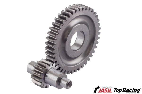 overbrengingset top racing sec. (made in EU) 14/41t 2-delig minarelli hor+vert