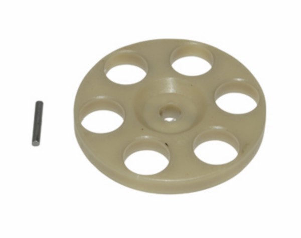 waterpompschoep plastic + as wit minarelli hor