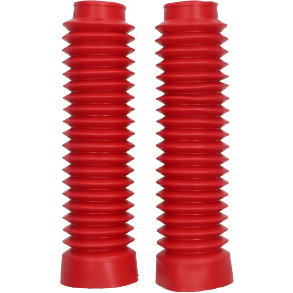 voorvorkrubber set Yamaha DT 260mm rood