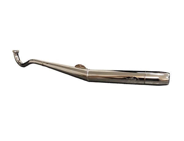 uitlaat bullet knik extra stil chroom puch maxi