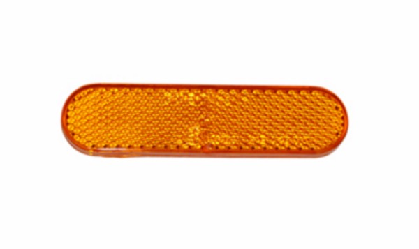 reflector Piaggio origineel zijscherm oranje et2-et4, liberty 4t rst, nrg, vespa lx, vespa S, zip2000 58231r5