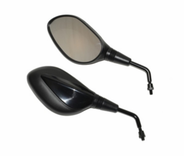 spiegelset DMP zwart agility rs, super-9