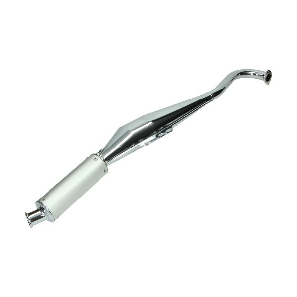 uitlaat bullet expansie (made in EU) chroom puch maxi