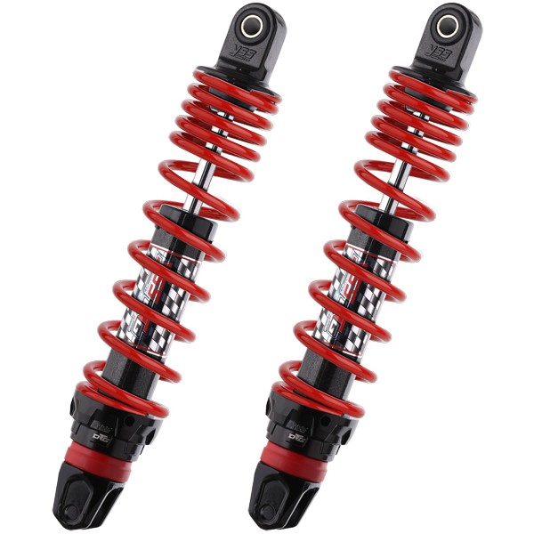 schokbrekerset yss hybrid DTG maxi scooter 98 tot 2004 340mm rood majesty 125/150/180, majesty 250cc, majesty 400cc tb220-340p-03-85