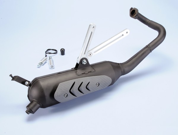 uitlaat polini standaard model 2t super-8, super-9, agility 16inch, dink, jet, people 2t, vitality 200.0320