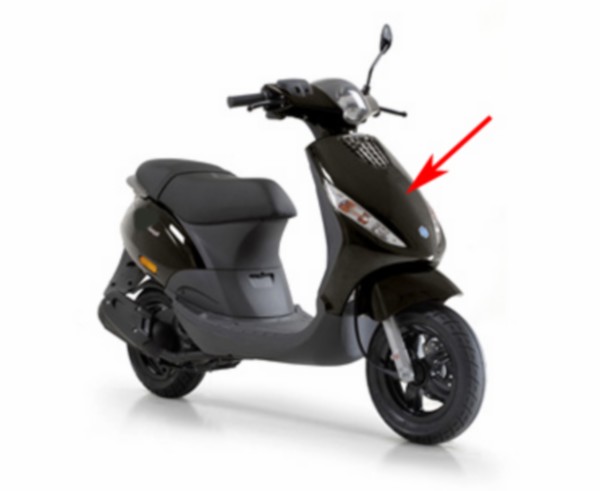 voorscherm Piaggio origineel zwart lucido 94 zip2000 5764135090