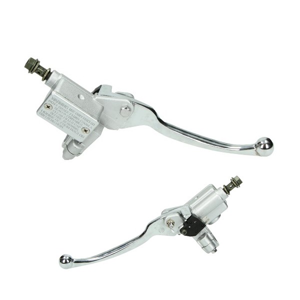 remhendel DMP + reservoir rechts aluminium agility, agility 16+ , agility delivery, Kymco Agility, super-8