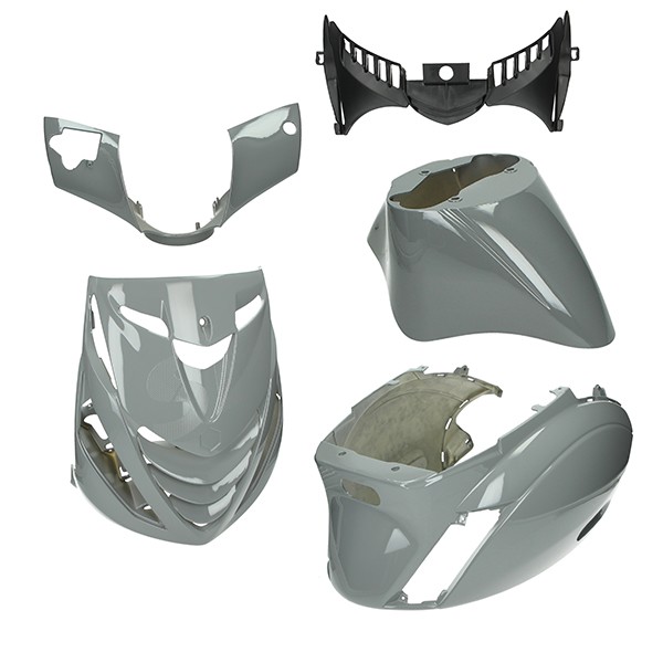plaatwerkset DMP model SP EVO-1 (nardo grey) nardo grijs glans 5-delig zip2000