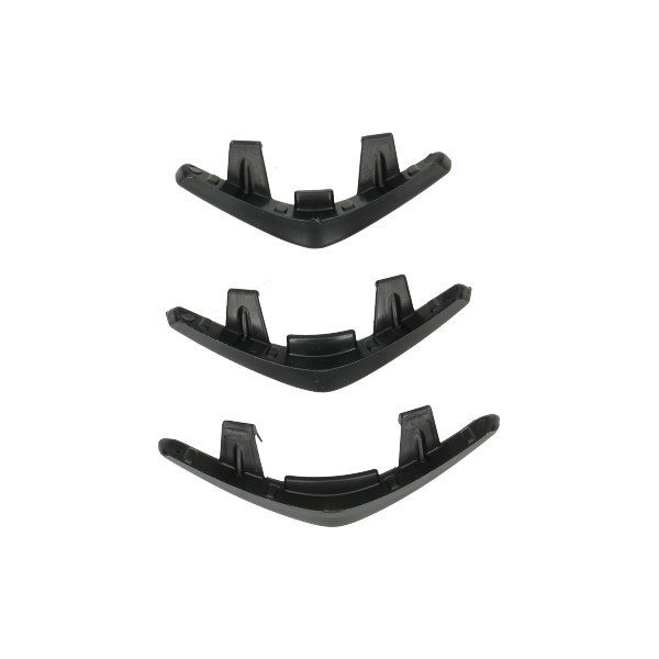 sierstripset DMP voorscherm midden euro-2/4 zwart mat primavera, sprint