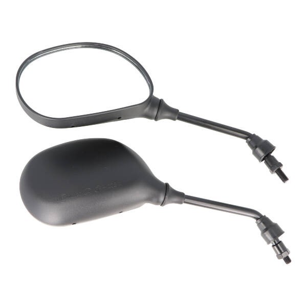 spiegelset DMP rechthoekig 8mm zwart agility