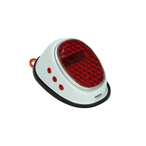 achterlicht Puch wit mv50