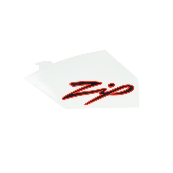 sticker Piaggio origineel woord [zip] euro-4/5 sport Piaggio rechts rood zip 4t 2h002187