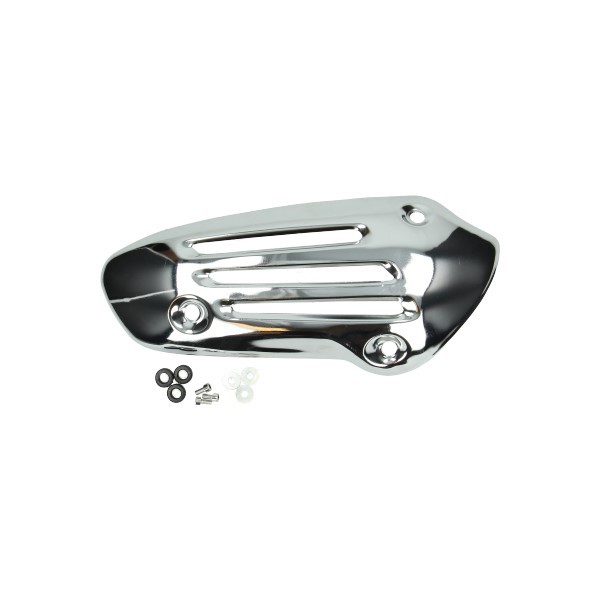 hitteschild uitlaat euro-4/5 chroom ice, primavera, sco piaggio 4t-3v I-get, sprint