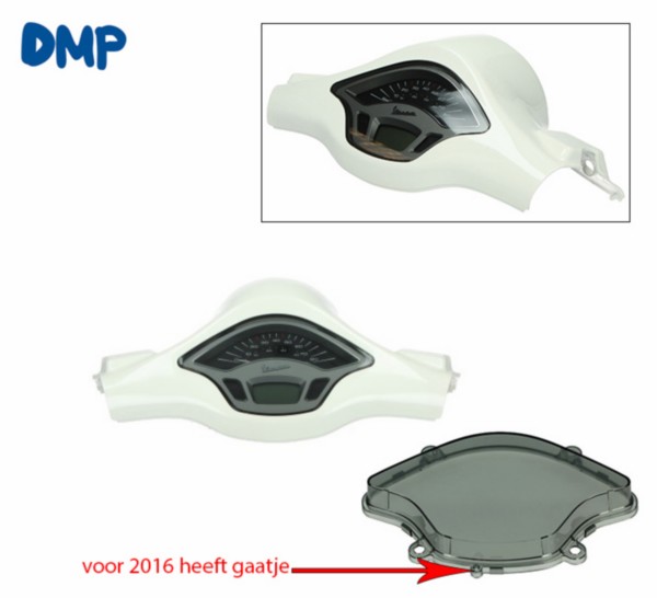 tellerglas DMP euro-4/5 licht smoke primavera, sprint